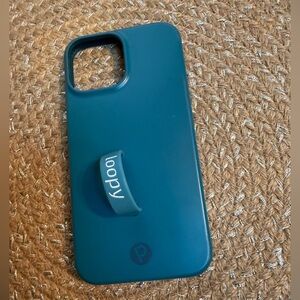 iPhone 13 Pro Max- dark Teal Loopy Phone Case